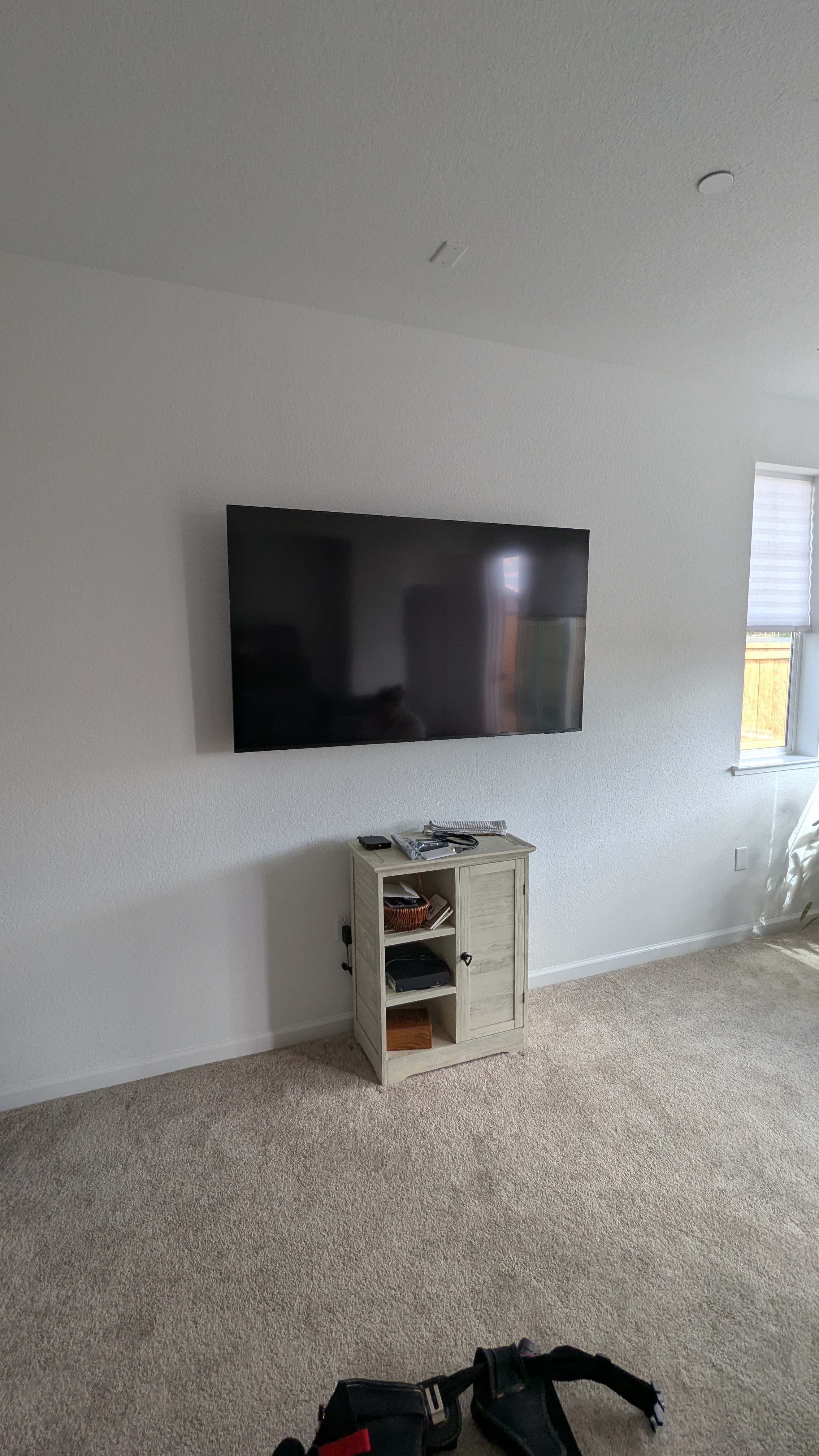 Bedroom TV wall mount in Lincoln, CA